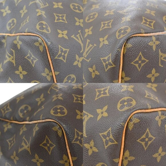 LOUIS VUITTON Keepall 50 Travel Hand Bag Monogram Leather Brown M41426 77KB300 - Picture 7 of 14